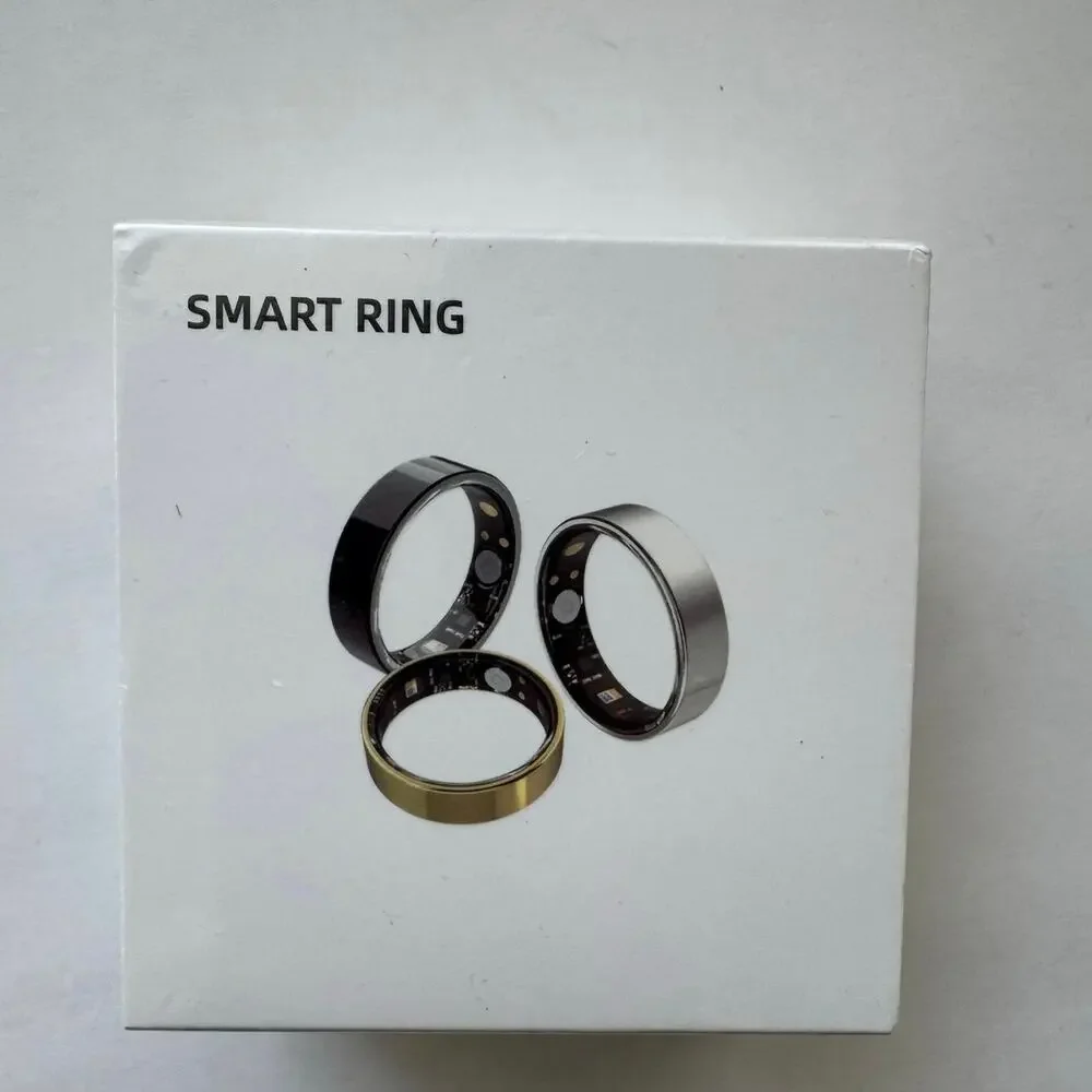 NWB Smart Ring for Fitness, Sleep and Health, Next Gen Health, Silver, Size 9